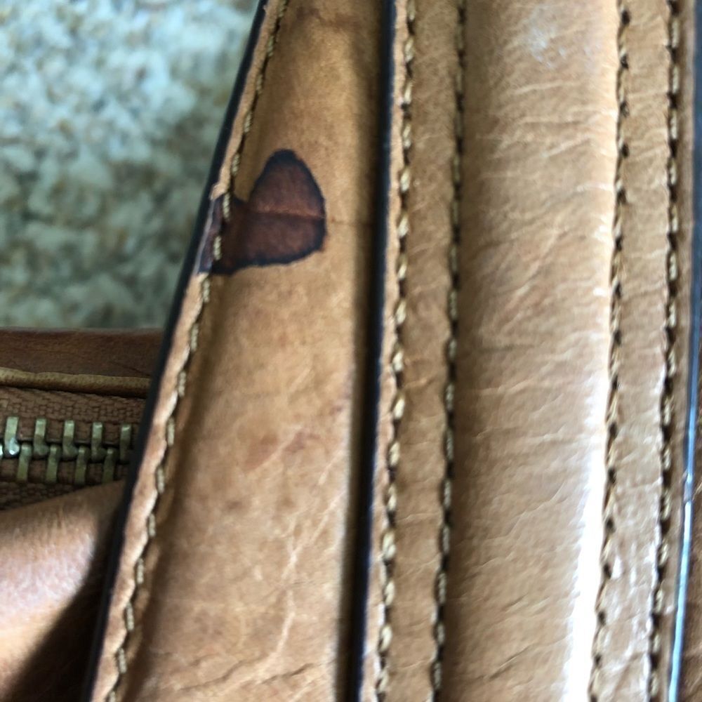 Nice sturdy leather bag by B Makowsky - Picture 4 of 7